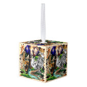 Wilde Afrikaanse savannedieren Decoratie (Achter hoekig)