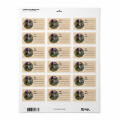 Wilde Afrikaanse savannedieren Etiket (Full Sheet)