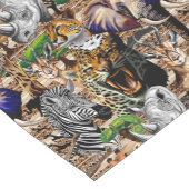 Wilde Afrikaanse savannedieren Korte Tafelloper (Hoek)