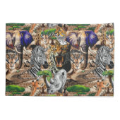 Wilde Afrikaanse savannedieren Kussensloop (Achterkant)