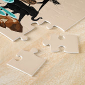 Wilde Afrikaanse savannedieren Legpuzzel (Zijkant)