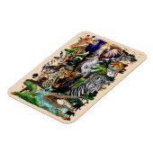 Wilde Afrikaanse savannedieren Magneet (Linkerzijde)