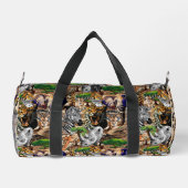 Wilde Afrikaanse savannedieren Plunjezak (Achterkant)