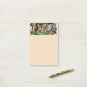 Wilde Afrikaanse savannedieren Post-it® Notes (Op bureau)