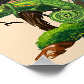 Wilde Afrikaanse savannedieren Poster (Hoek)