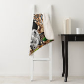 Wilde Afrikaanse savannedieren Sherpa Deken (In situ)