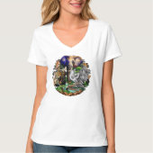 Wilde Afrikaanse savannedieren T-shirt (Voorkant)
