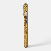 wilde alligator leer krokodillenleer iPhone 15 case (Linkerkant)