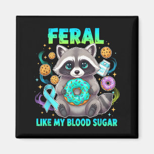 Wilde als mijn bloedsuiker wasbeer donuts diabetes magneet
