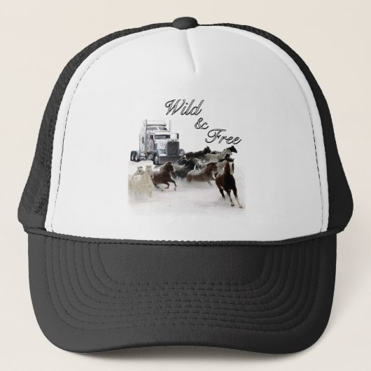 Wilde & Vrij Trucker Pet (Voorkant)