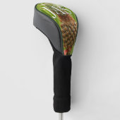 Wilde ananas tropische vruchten in Natuur Golfheadcover (Schuin)