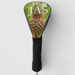 Wilde ananas tropische vruchten in Natuur Golfheadcover