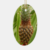 Wilde ananas tropische vruchten in Natuur Keramisch Ornament (Rechts)
