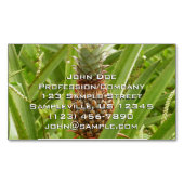 Wilde ananas tropische vruchten in Natuur Magnetisch Visitekaartje (Voorkant)