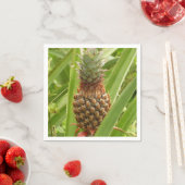 Wilde ananas tropische vruchten in Natuur Servetten (Insitu)