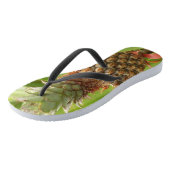 Wilde ananas tropische vruchten in Natuur Teenslippers (Schuin)