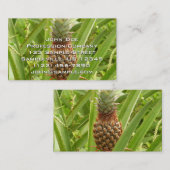 Wilde ananas tropische vruchten in Natuur Visitekaartje (Voorkant / Achterkant)