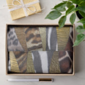 Wilde ANimal Print Abstract Tissuepapier (Geschenk)