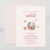 Wilde Appelbos Egel Moeder Chef Baby Shower Kaart (Voorkant / Achterkant)
