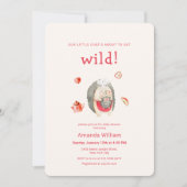 Wilde Appelbos Egel Moeder Chef Baby Shower Kaart (Voorkant)