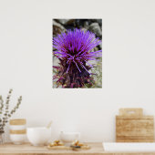 Wilde artichoke poster (Keuken)