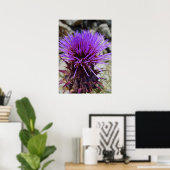 Wilde artichoke poster (Thuiskantoor)