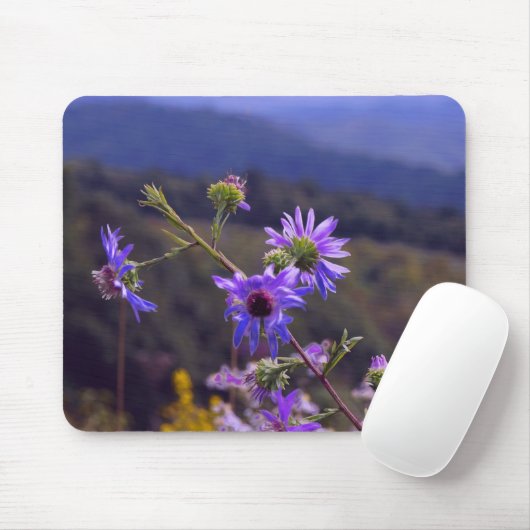 Wilde Asters Muismat (Met muis)