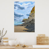 wilde atlantische weg ierland poster (Keuken)