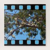 Wilde Australian Cockatoos in Gum Trees Legpuzzel (Verticaal)