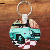 Wilde auto - Alfa CricketDiane Art & Design Sleutelhanger (Voorkant)