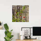 Wilde Azaleaboom in Smoky Mountains Poster (Thuiskantoor)