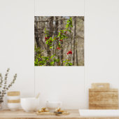 Wilde Azaleaboom in Smoky Mountains Poster (Keuken)