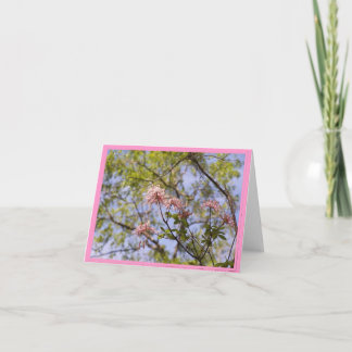 Wilde Azalea's BloemenNotecard Kaart
