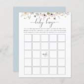 Wilde Baby Bingo Game (Voorkant / Achterkant)