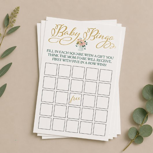 Wilde Baby Bingo Game Flyer