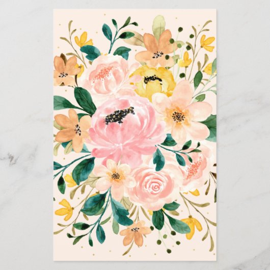 Wilde Baby Bingo Game Flyer (Achterkant)