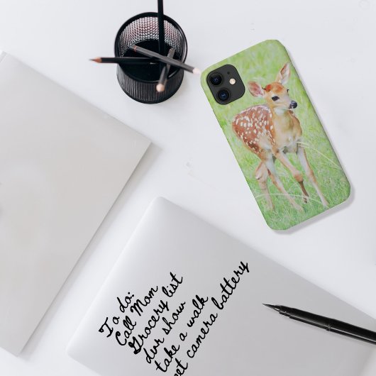 Wilde Baby Fawn Deer Art Phone Case