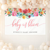 Wilde Baby in Bloom Floral Baby shower Spandoek