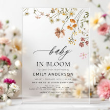 Wilde Baby in het Baby shower Bloom