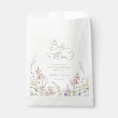 Wilde Baby in het Baby shower Bloom Bedankzakje (Voorkant)