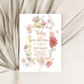 Wilde baby in het baby shower Bloom Kaart