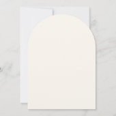 Wilde Baby in het Baby shower Bloom Terracotta Kaart (Achterkant)