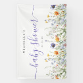 Wilde Baby shower Banner (Verticaal)