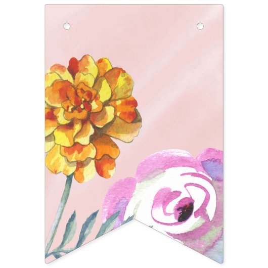 Wilde Baby shower Banner (Tweede vlag)