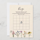  Wilde Baby shower Bingo Game Kaart (Voorkant)