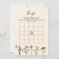 Wilde Baby shower Bingo Game