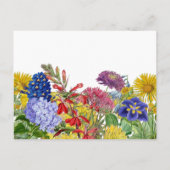 Wilde Baby shower Familie Traditie Kaart (Achterkant)