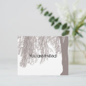 Wilde Baby shower weiden Kaart (Staand voorkant)