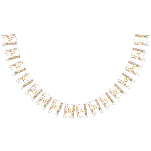 Wilde baby showers banner, Tuinthema Vlaggetjes (Alle)