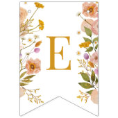 Wilde baby showers banner, Tuinthema Vlaggetjes (Tweede vlag)